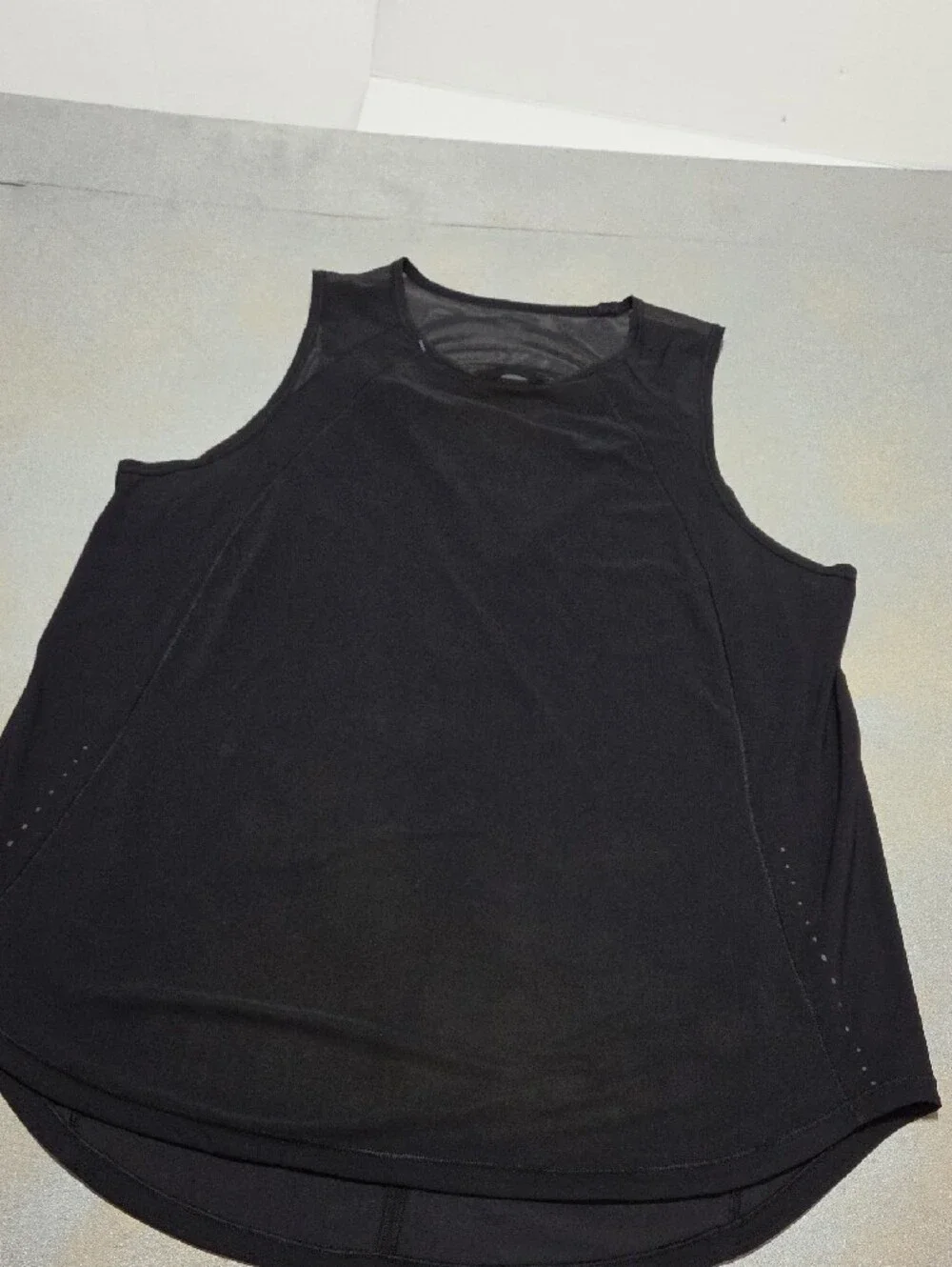 lululemon athletica Black Scoop-Back Athletic Tank